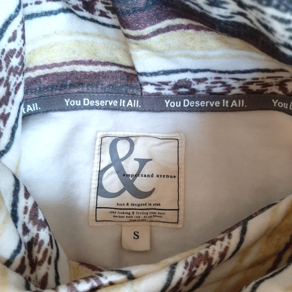 Ampersand Avenue Hoodie Sweatshirt - Picture 8 of 11